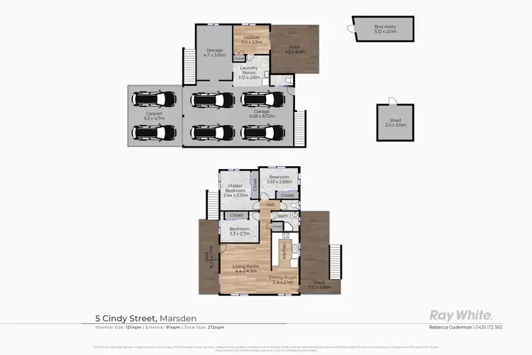 Floorplan of Homely house listing, 5 Cindy Street, Marsden QLD 4132