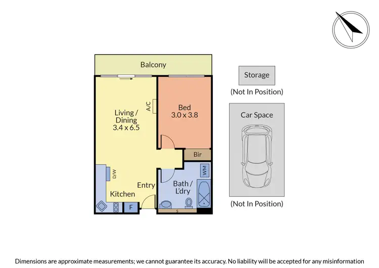 Floorplan of Homely apartment listing, 104/400 Burwood Highway, Wantirna South VIC 3152