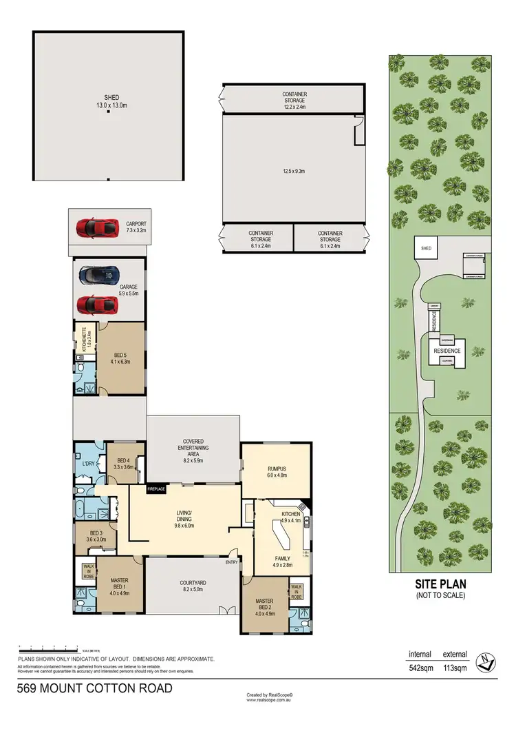 Floorplan of Homely house listing, 569 Mount Cotton Road, Sheldon QLD 4157