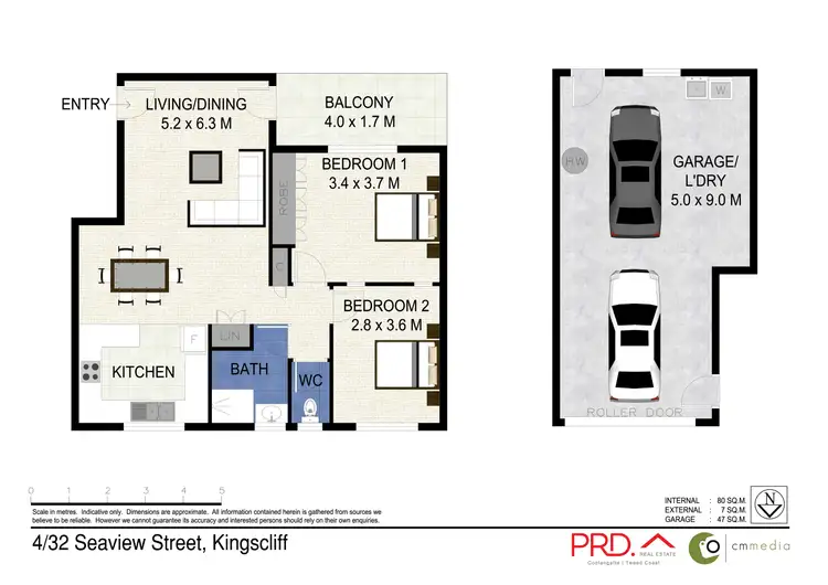 Floorplan of Homely apartment listing, 4/32 Seaview Street, Kingscliff NSW 2487