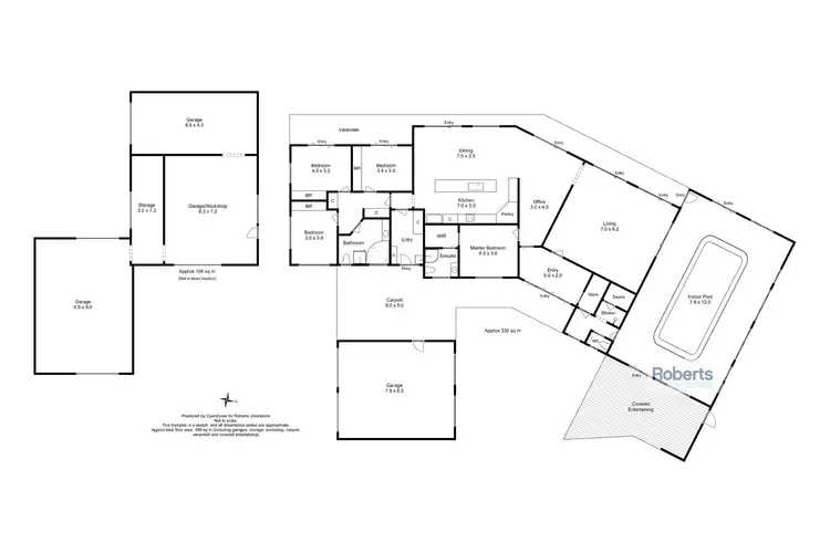Floorplan of Homely house listing, 20 Ellis Street, West Ulverstone TAS 7315