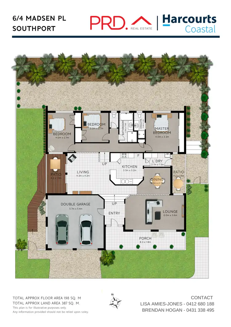 Floorplan of Homely house listing, 6/4 Madsen Place, Southport QLD 4215