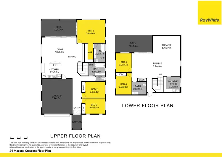 Floorplan of Homely house listing, 24 Macona Crescent, Cannonvale QLD 4802
