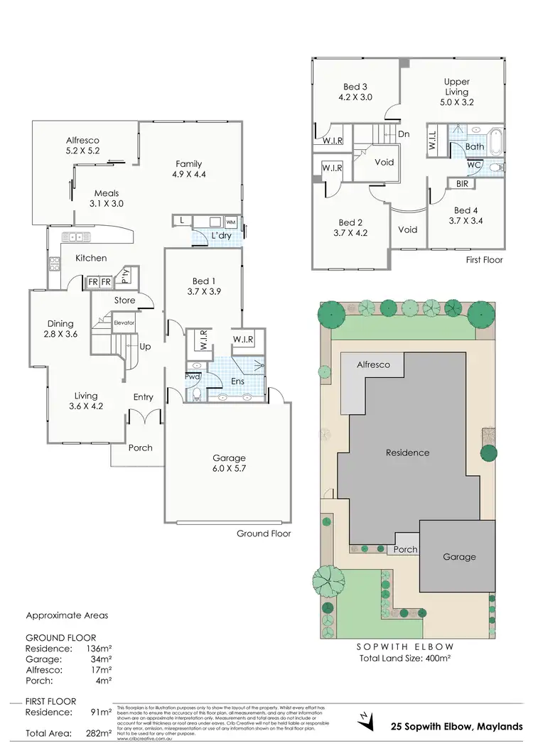 Floorplan of Homely house listing, 25 Sopwith Elbow, Maylands WA 6051
