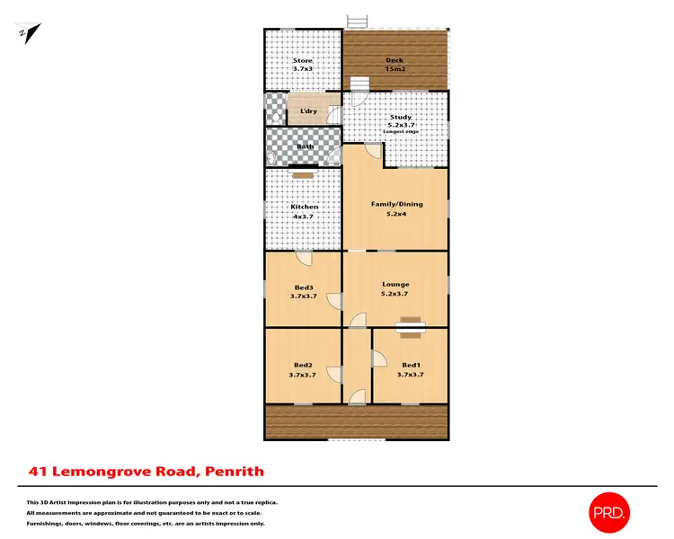 Floorplan of Homely house listing, 41 Lemongrove Road, Penrith NSW 2750
