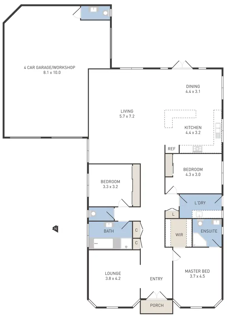 Floorplan of Homely house listing, 17 Illawong Terrace, Burnside VIC 3023