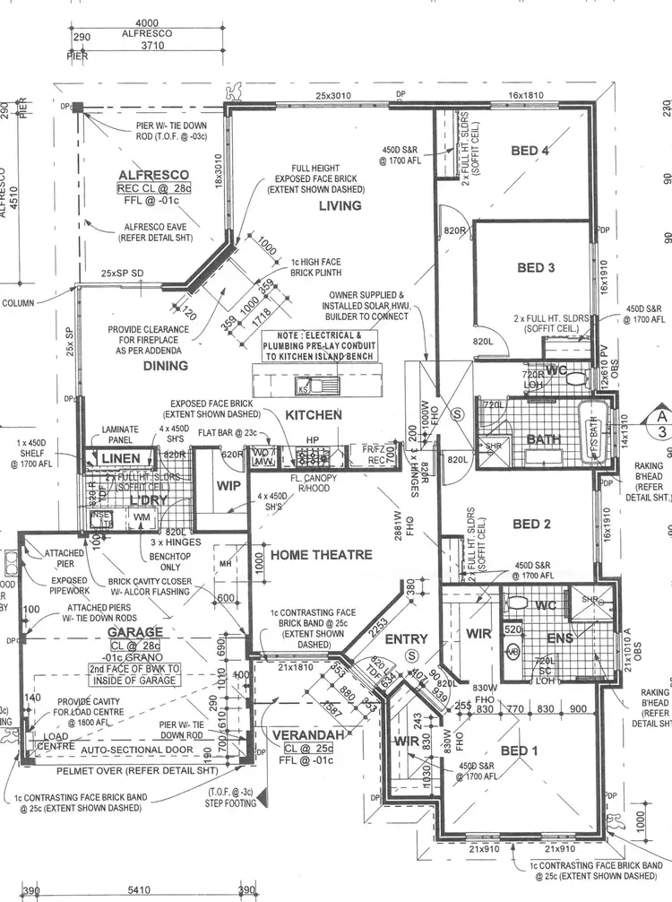 Floorplan of Homely house listing, 13 O'Meara Drive, Burekup WA 6227