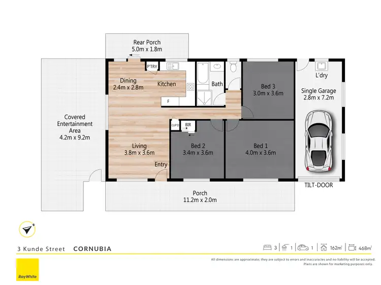 Floorplan of Homely house listing, 3 Kunde Street, Cornubia QLD 4130
