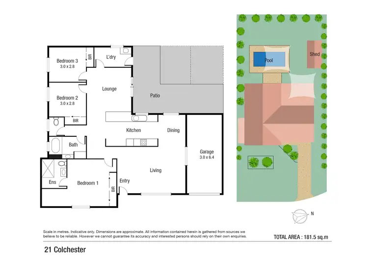Floorplan of Homely house listing, 21 Colchester Crescent, Kirwan QLD 4817