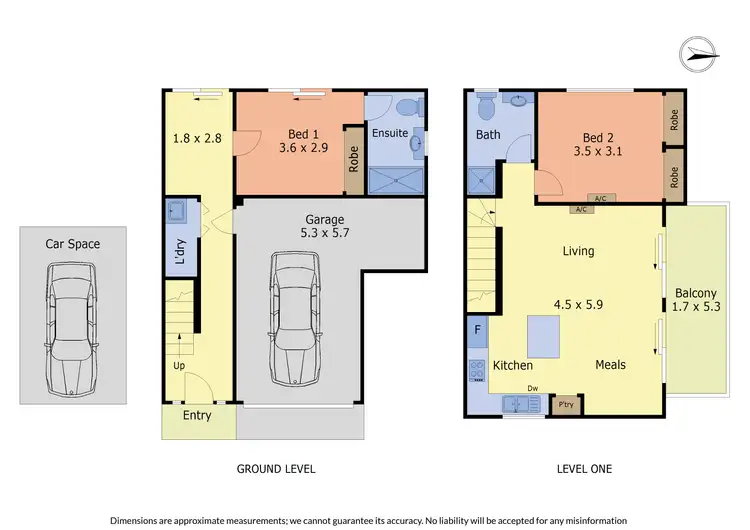 Floorplan of Homely townhouse listing, 7/635 Mountain Highway, Bayswater VIC 3153