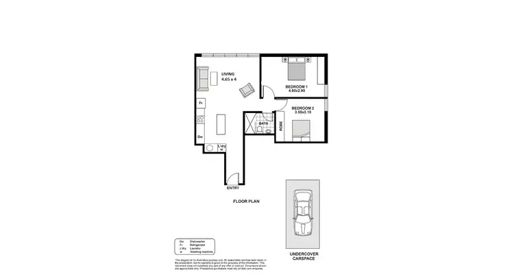 Floorplan of Homely apartment listing, G2/67 St Marks Rd, Randwick NSW 2031