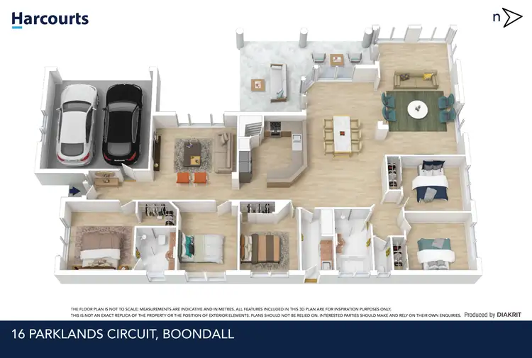 Floorplan of Homely house listing, 16 Parklands Circuit, Boondall QLD 4034