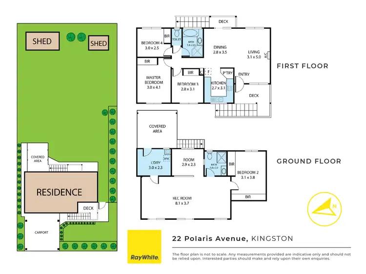Floorplan of Homely house listing, 22 Polaris Avenue, Kingston QLD 4114