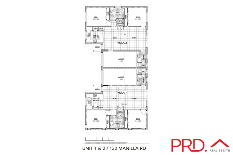 Floorplan of Homely block of units listing, 132 Manilla Road, Tamworth NSW 2340