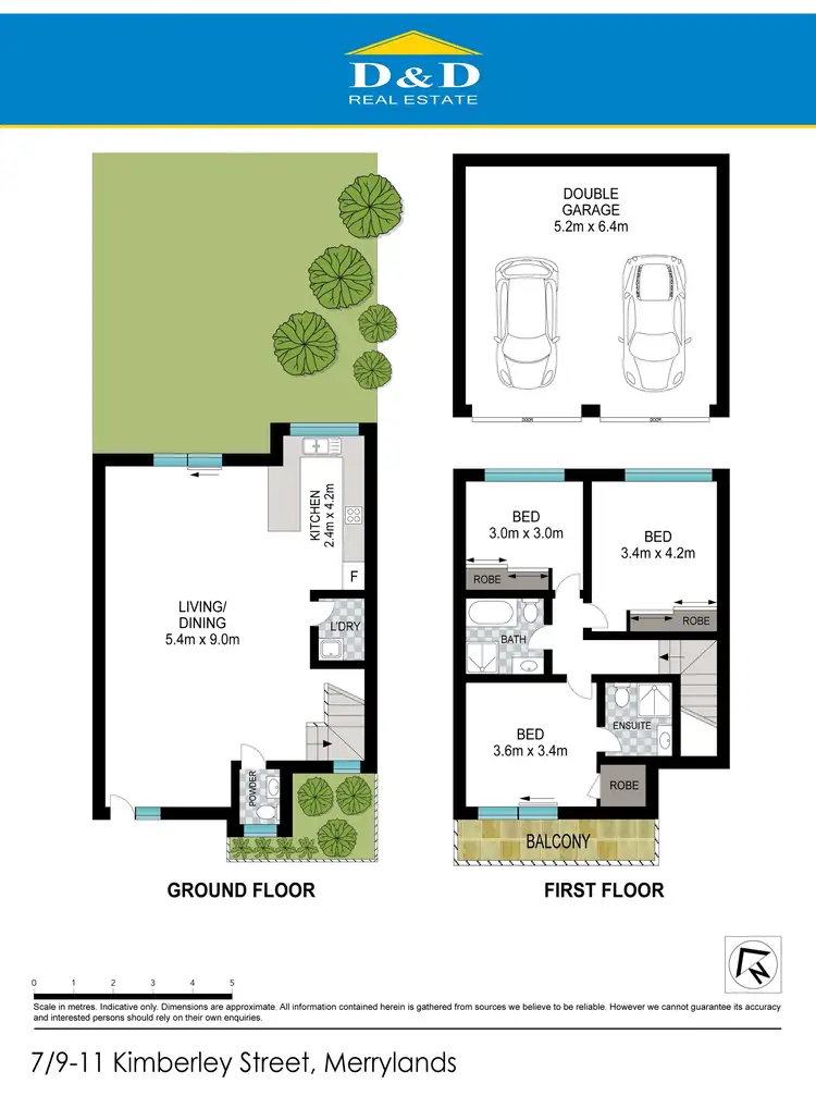 Floorplan of Homely townhouse listing, 7/9-11 Kimberley Street, Merrylands NSW 2160