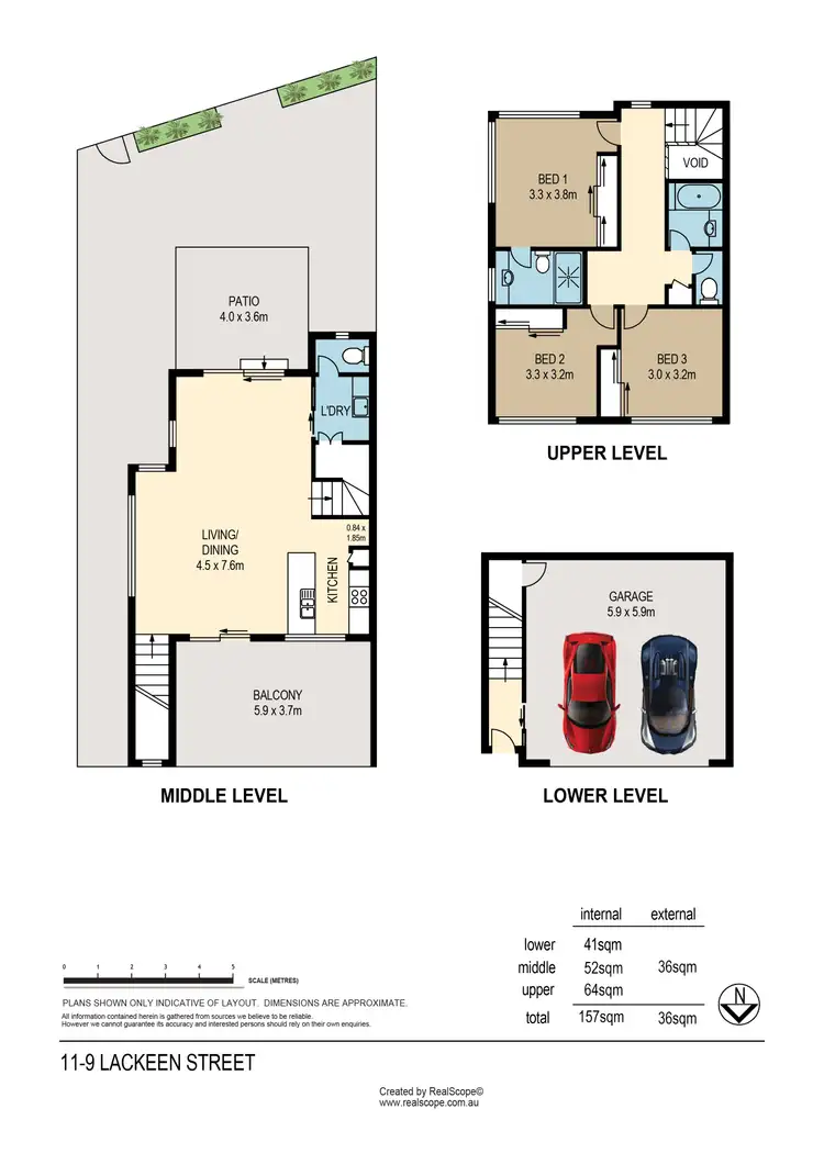 Floorplan of Homely townhouse listing, 11/9 Lackeen Street, Everton Park QLD 4053