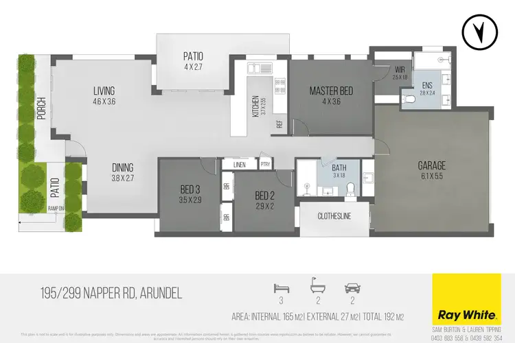 Floorplan of Homely retirement listing, 195/299 Napper Road - Seachange Over 50's Village, Arundel QLD 4214