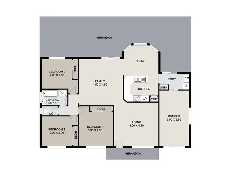 Floorplan of Homely house listing, 37 Curtis Avenue, Boyne Island QLD 4680