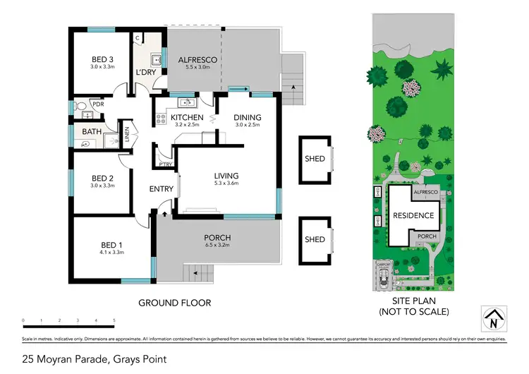 Floorplan of Homely house listing, 25 Moyran Parade, Grays Point NSW 2232
