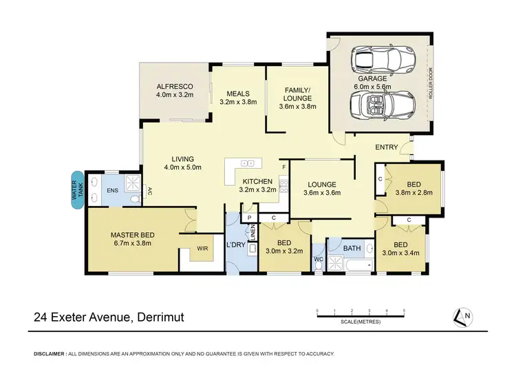 Floorplan of Homely house listing, 24 Exeter Ave, Derrimut VIC 3026