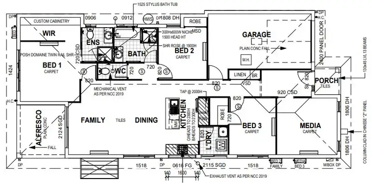 Floorplan of Homely house listing, 22 Tilman Street, Burdell QLD 4818