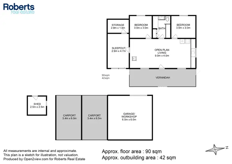 Floorplan of Homely house listing, 419 Dolphin Sands Road, Dolphin Sands TAS 7190