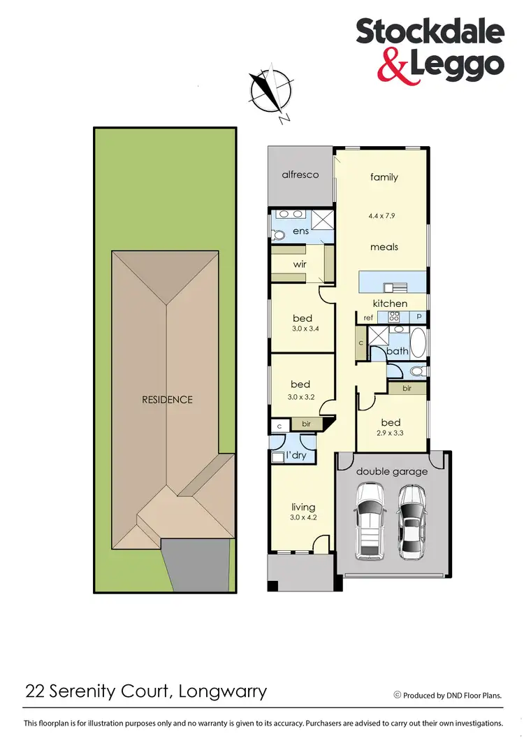Floorplan of Homely house listing, 22 Serenity Court, Longwarry VIC 3816
