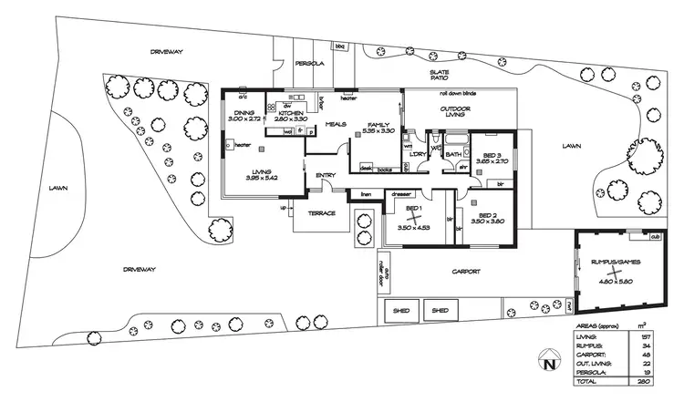 Floorplan of Homely house listing, 33 Flockhart Avenue, Valley View SA 5093