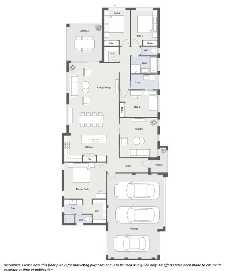 Floorplan of Homely house listing, 35 Castlereagh Vista, Millbridge WA 6232
