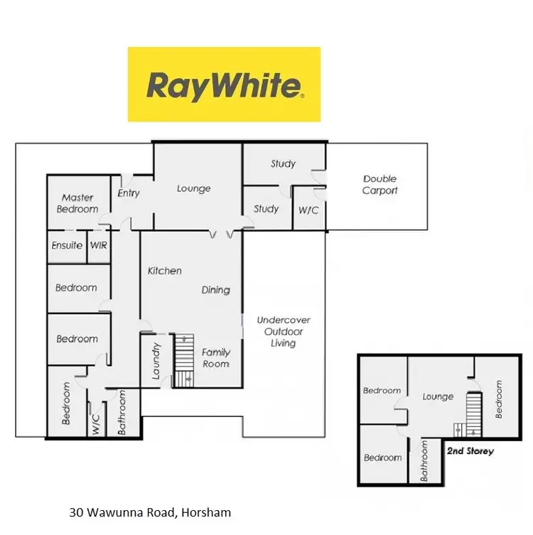Floorplan of Homely house listing, 30 Wawunna Road, Horsham VIC 3400