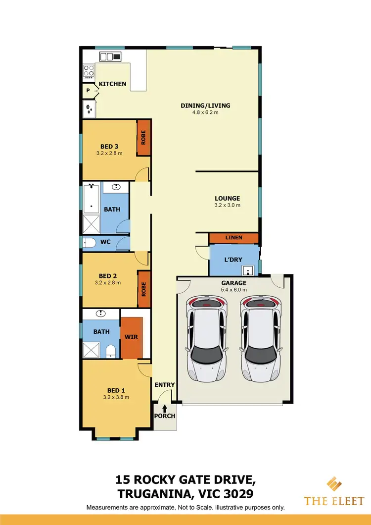 Floorplan of Homely house listing, 15 Rocky Gate Drive, Truganina VIC 3029
