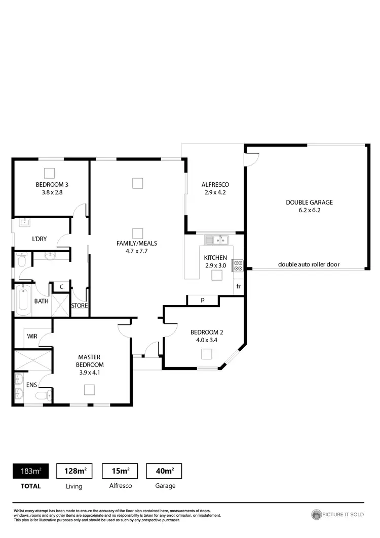 Floorplan of Homely house listing, 99A Jetty Road, Largs Bay SA 5016