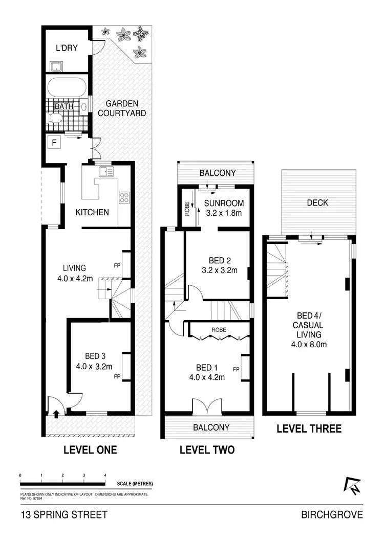 Floorplan of Homely house listing, 13 Spring Street, Birchgrove NSW 2041
