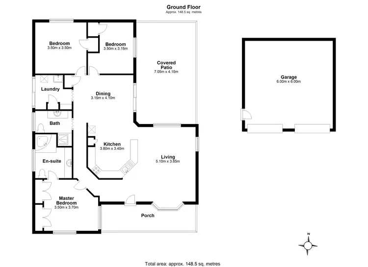 Floorplan of Homely house listing, 14 Collingrove Place, Forest Lake QLD 4078