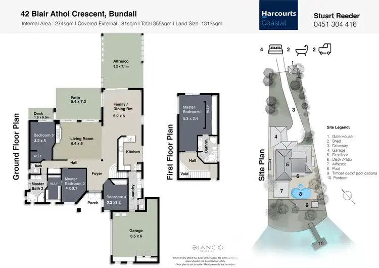 Floorplan of Homely house listing, 42 Blair Athol Crescent, Sorrento QLD 4217