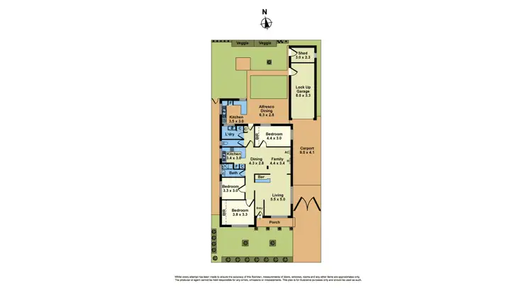 Floorplan of Homely house listing, 99 Suffolk Road, Sunshine North VIC 3020
