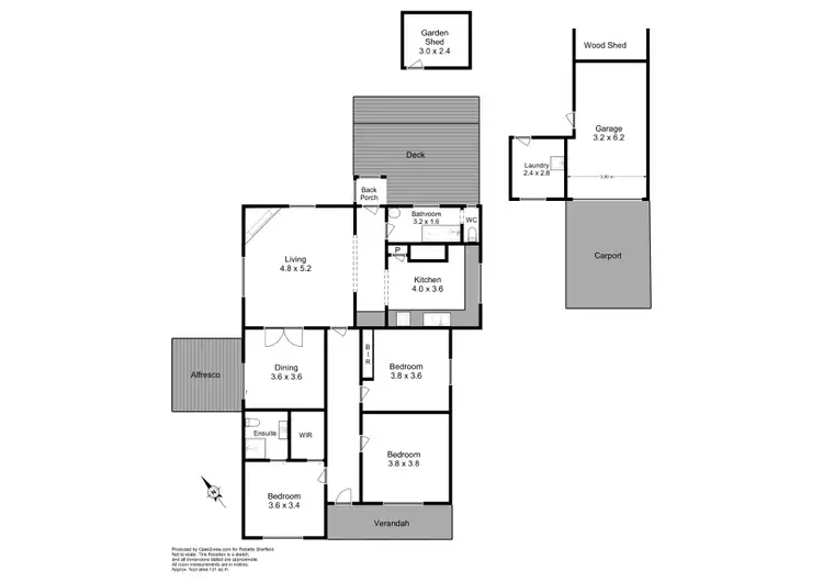 Floorplan of Homely house listing, 19 Formby Street, Sheffield TAS 7306