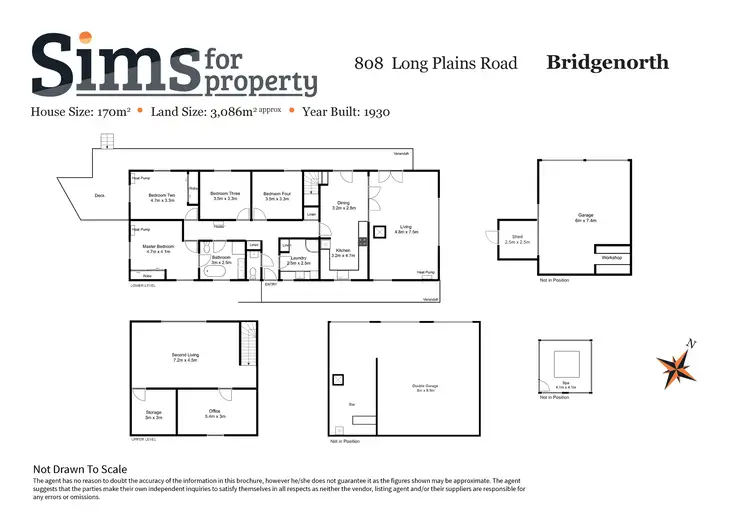 Floorplan of Homely house listing, 808 Long Plains Road, Bridgenorth TAS 7277