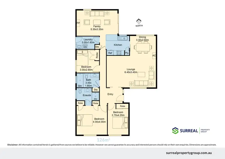 Floorplan of Homely house listing, 6 Westwood Drive, Bayswater North VIC 3153