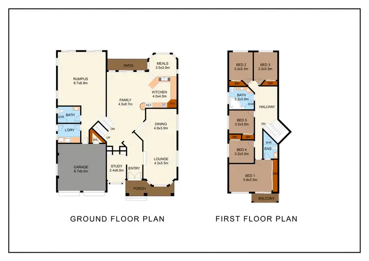 Floorplan of Homely house listing, 16 Rainham Circuit, West Hoxton NSW 2171