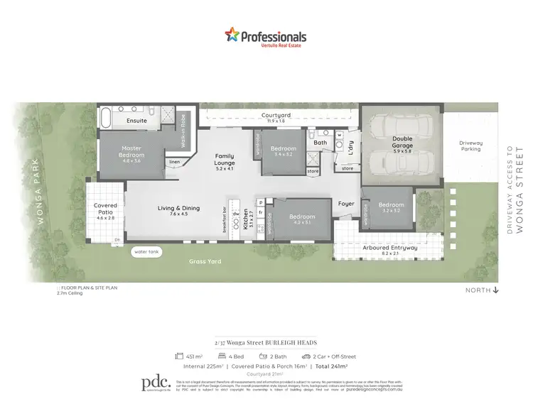 Floorplan of Homely house listing, 2/37 Wonga Street, Burleigh Heads QLD 4220