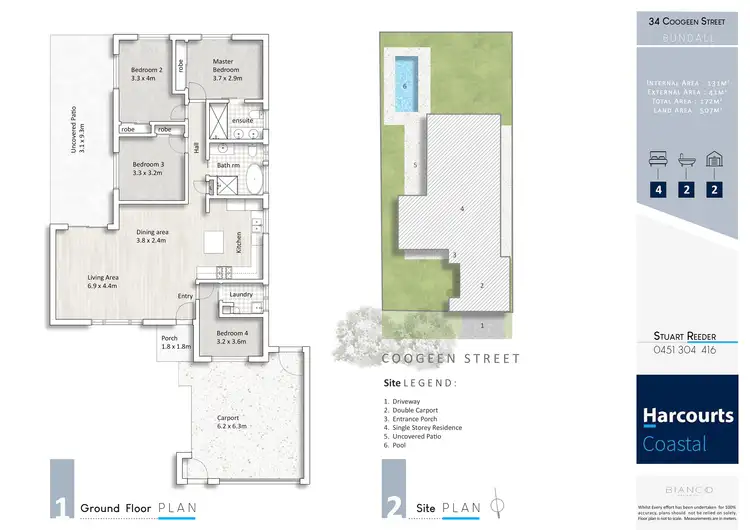 Floorplan of Homely house listing, 34 Coogeen Street, Sorrento QLD 4217