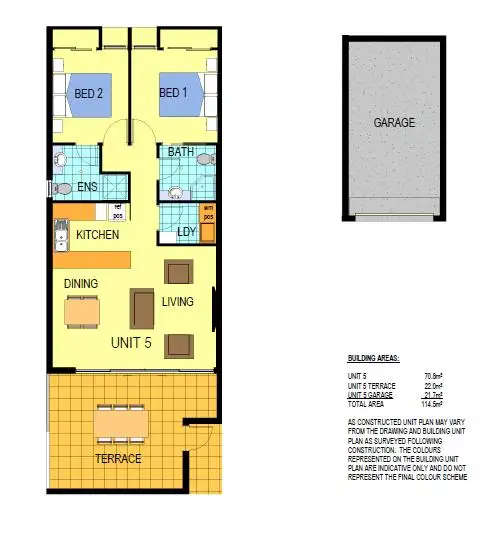 Floorplan of Homely unit listing, 5/5 Hawthorne Street, Enoggera QLD 4051