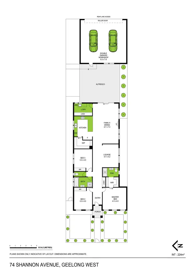 Floorplan of Homely house listing, 74 Shannon Avenue, Geelong West VIC 3218