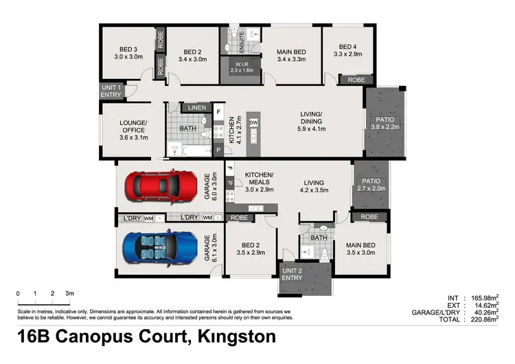 Floorplan of Homely house listing, 16B Canopus Court, Kingston QLD 4114