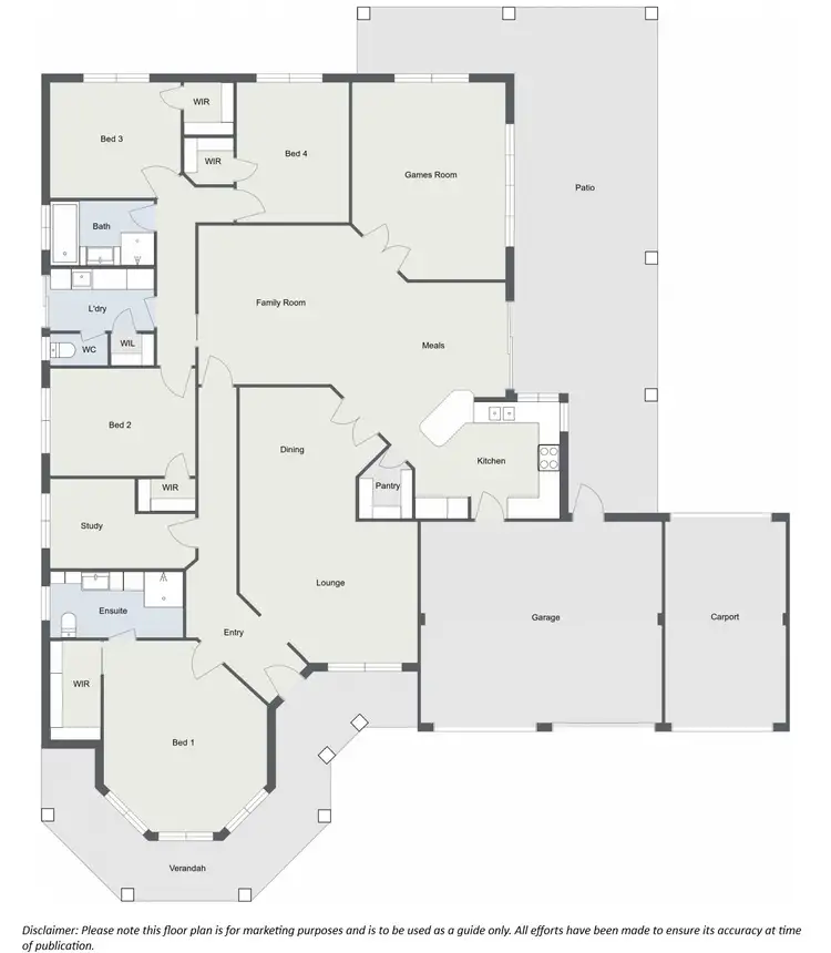 Floorplan of Homely house listing, 23 Darwin Way, College Grove WA 6230