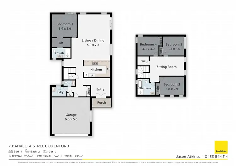 Floorplan of Homely house listing, 7 Bahkeeta Street, Oxenford QLD 4210