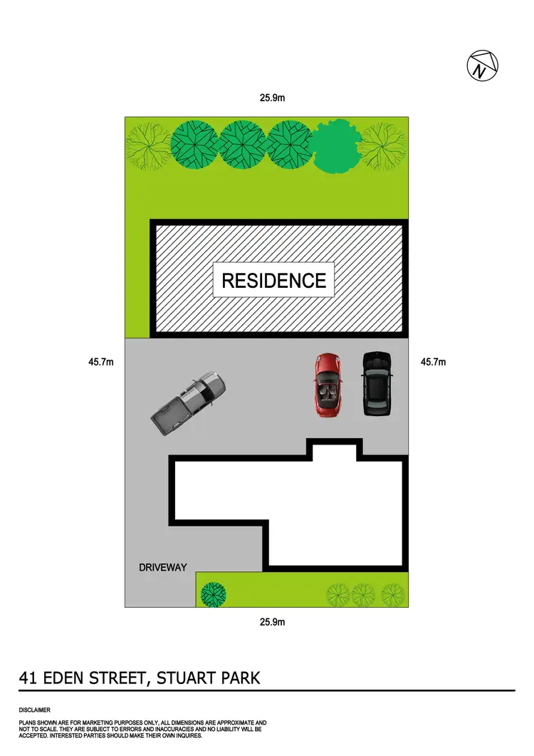 Floorplan of Homely block of units listing, 41 Eden Street, Stuart Park NT 820