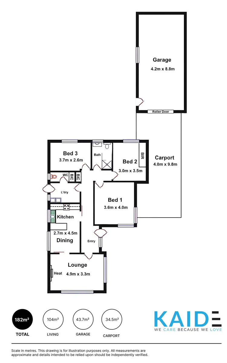 Floorplan of Homely house listing, 81 Allinga Avenue, Glenunga SA 5064