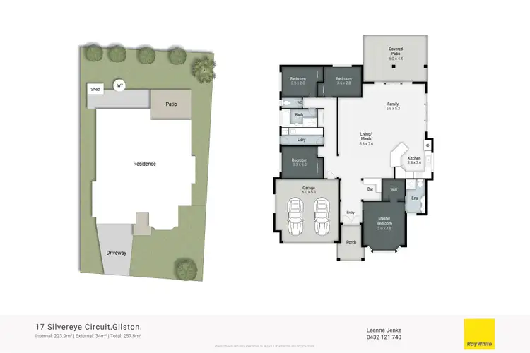 Floorplan of Homely house listing, 17 Silvereye Circuit, Gilston QLD 4211